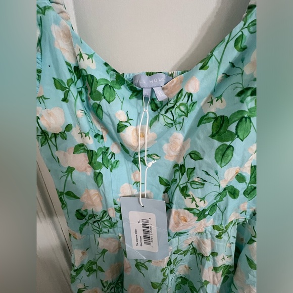 Hill House Daphne Floral Flutter Sleeve Dress - Picture 4 of 6